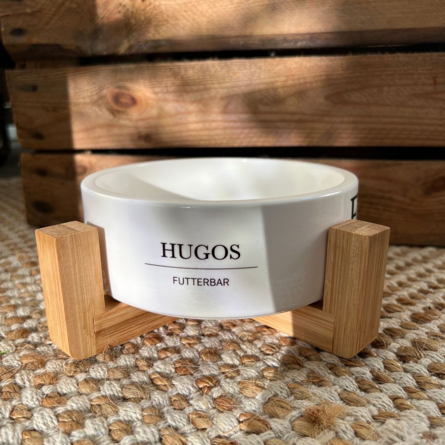 Hugos Futterbar - personalisierter Napf