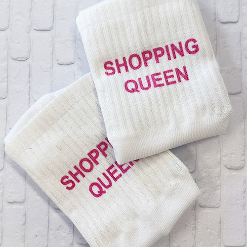 Tennissocken mit deinem Wunschtext - Shopping Queen